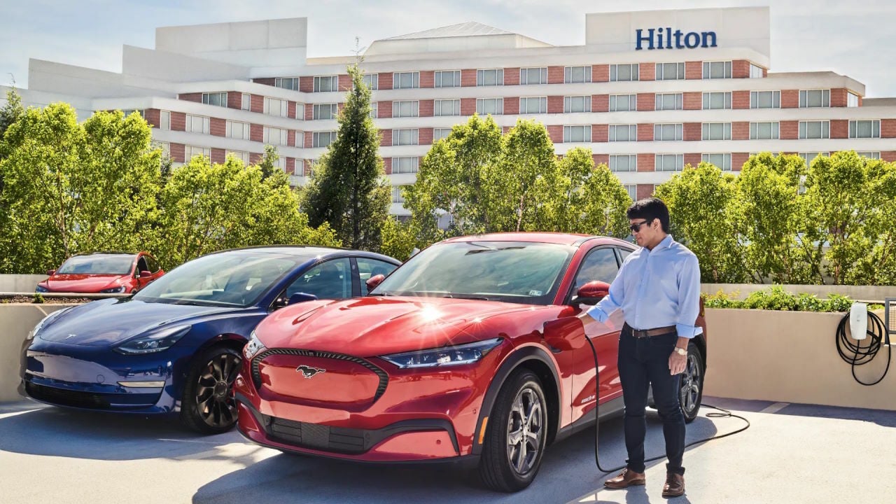 Hilton and Tesla