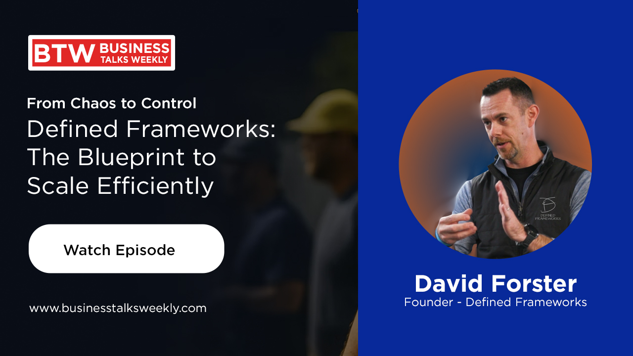 David Forster - Defined Frameworks