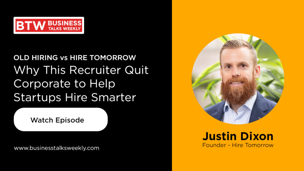 Justin Dixon - Hire Tomorrow